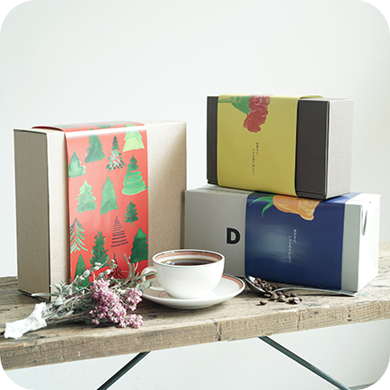 季節のラッピング