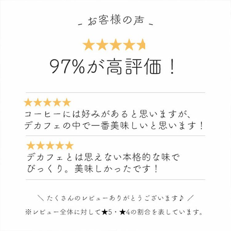 カフェインレスドリップコーヒーデカフェ モカ50杯セット
