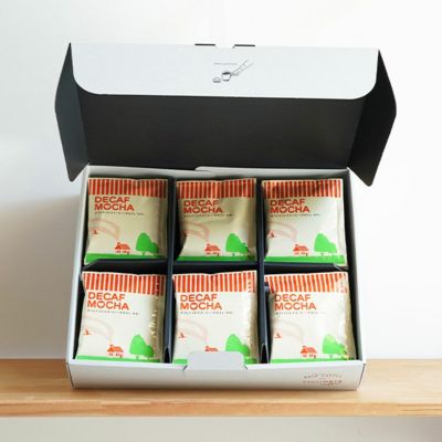 母の日に<br>カフェインレスドリップコーヒー<br>デカフェ モカ<br>30杯ギフトセット (dc)