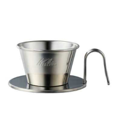 ウェーブドリッパー ＷＤＳ-１５５<br>TSUBAME & Kalita<br>１～２杯用 ステンレス製<bR>味ぶれの少ないコーヒードリッパー カリタ