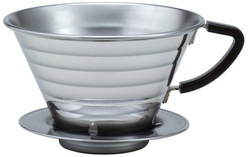 ウェーブドリッパー１８５ S２～４杯用 ステンレス製味ぶれの少ないコーヒードリッパーKalita(カリタ) | TSUJIMOTOcoffee