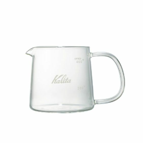 Jug400<bR>サーバー(デカンタ)<bR>１～２杯用（MAX400ml） 耐熱ガラス製