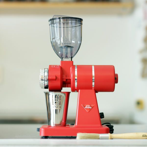 Kalita ナイスカットG（Nice cut G）インディアンレッド家庭用電動 