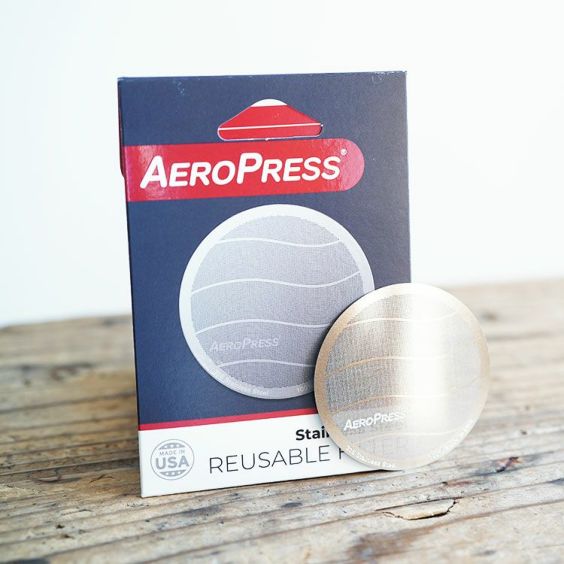 AeroPress® Stainless Steel Filter<br>エアロプレス ステンレス スチール フィルター<br>クロネコゆうパケットでお届け