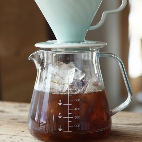 KOGU 珈琲考具 割れにくい サーバー 700ml<br>コーヒーサーバー server 割れない 軽い<br>キャンプ アウトドア 軽量<br>コーヒー 電子レンジ バリスタ カフェ<br>食洗機使用可能　国産 フタ付 液だれしない