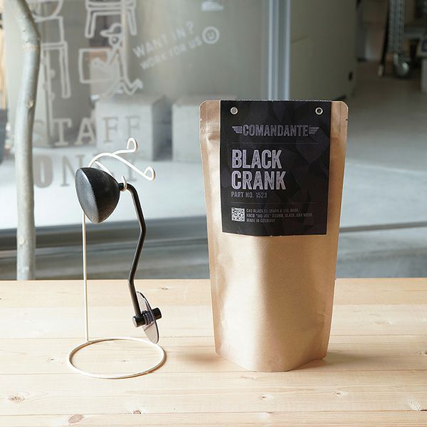 COMANDANTE black crankコマンダンテ ブラッククランク純正オプションパーツさらに快適なグラインドを実現 |  TSUJIMOTOcoffee
