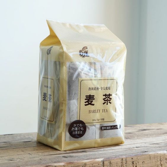 レギュラーパック麦茶<br>徳用100P<br>国産大麦100%使用<br>ノンカフェイン