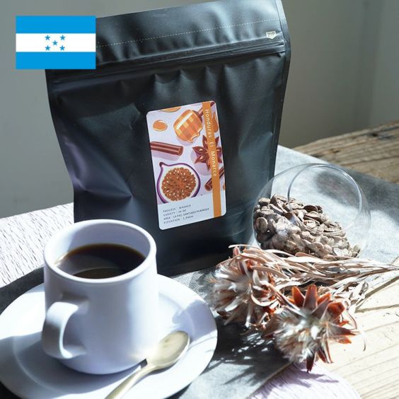 スペシャルティコーヒー豆（粉）<br>ホンジュラス エル・モナルカ農園 200g<br>Honduras El Monarca<br>品種：IH-90<br>精製方法：ウォッシュド<br>焙煎度合い：浅煎り / high roast