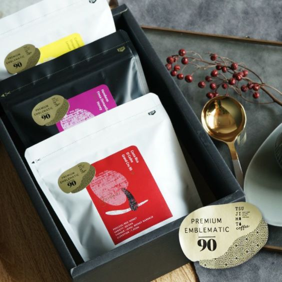 母の日に<br>【数量限定】Grand Cru 90+ 送料無料<br>最高級グランクリュコーヒー豆・粉<br>ゲイシャ 3種300g飲み比べギフトセット<br>コスタリカ エル・セドロ農園 100g<br>ホンジュラス オスマンサス農園 100g<br>